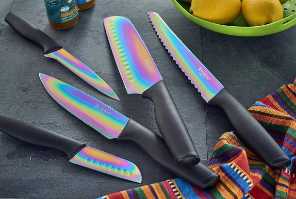 morphy richards titanium knife set